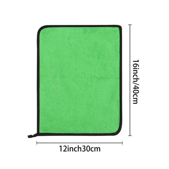 8 Pack Soft Microfiber With Hang Loop Car Cleaning Wipes 12" x 16" Multi - Picture 3 of 6